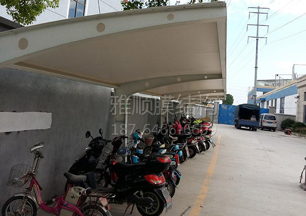 膜結(jié)構(gòu)電動(dòng)車、自行車棚